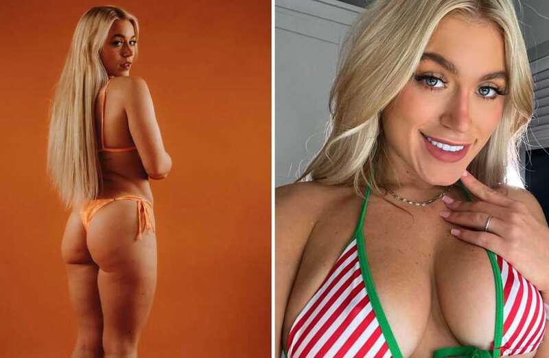 OnlyFans star turned boxer Elle Brooke stuns Ebanie Bridges in raunchy lingerie