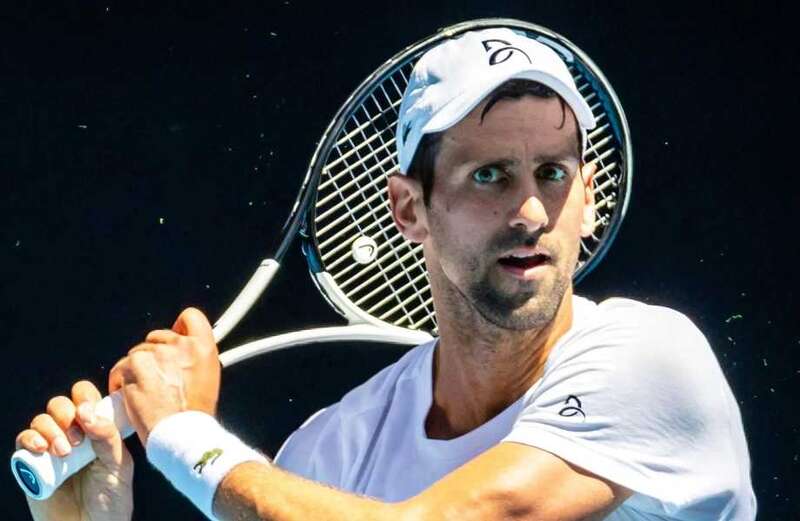 Djokovic pulls out of practice with injury scare days before Australian Open