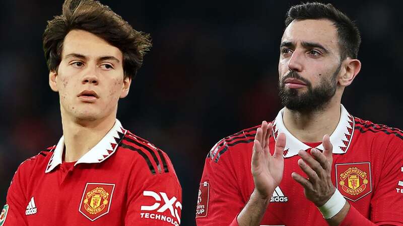 Facundo Pellistri finally made his Man United debut in the Carabao Cup win over Charlton Athletic (Image: Oli Scarff/AFP)