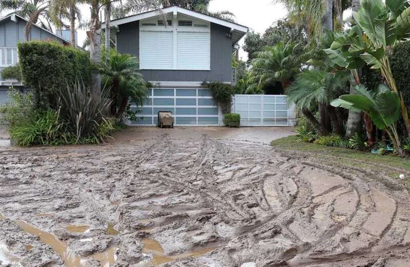 Kourtney's $15M Santa Barbara beach home devastated by storm floods