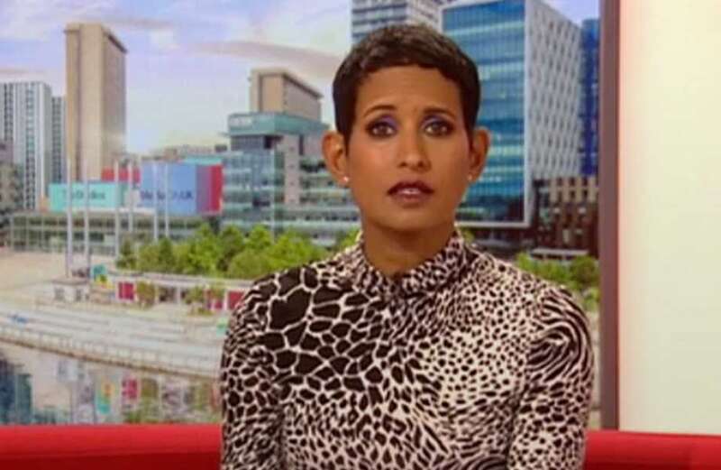 BBC Breakfast fans swoon over 'super hot' Naga Munchetty in leather skirt