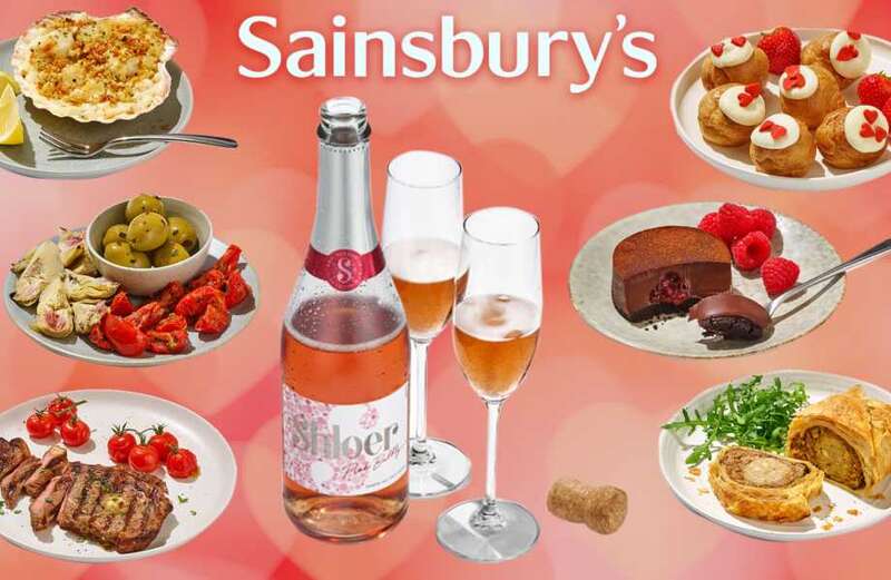 Sainsbury’s to launch £15 Valentine’s Day meal deal including wine