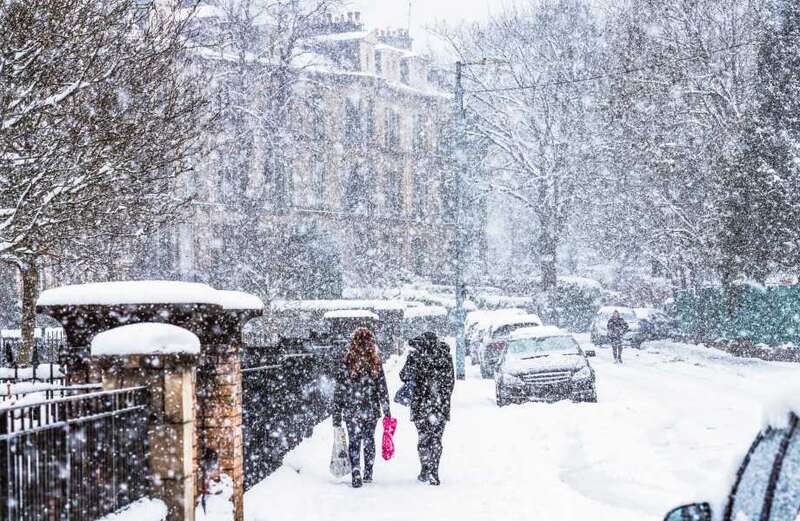 Exact date snow is forecast to hit UK with temperature set to plunge to -6C