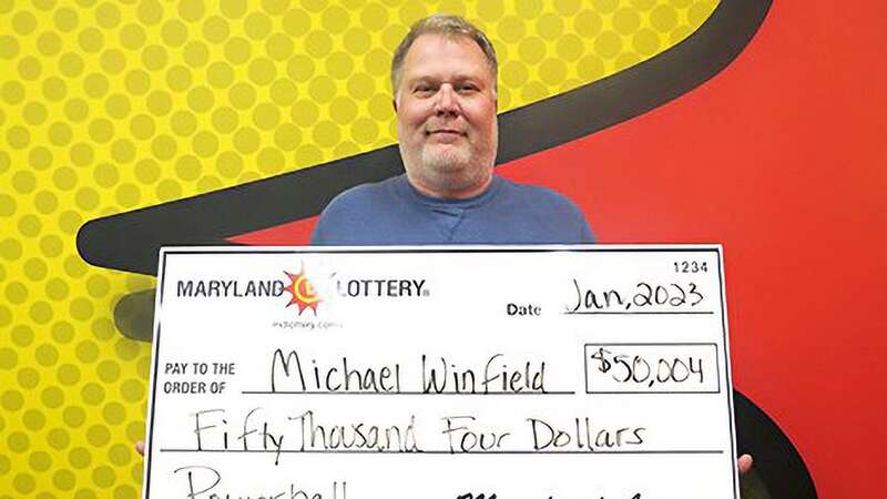 Michael Winfield of Woodbine, Carroll County, Maryland, reportedly fulfilled his promise and split his lottery prize (Image: Newsflash)