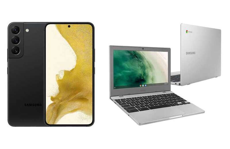 Get FREE Chromebook worth £229 with Samsung Galaxy S22 in Vodafone deal