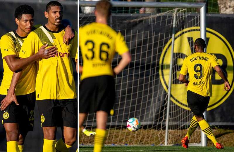 Haller nets SEVEN-MINUTE hat-trick as he recovers from testicular cancer battle