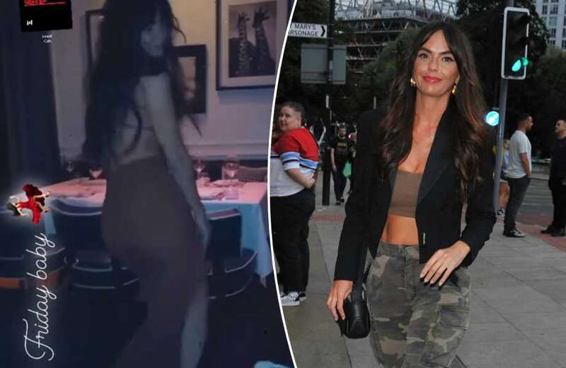 Hollyoaks’ Jennifer Metcalfe twerks in sexy backless dress in racy clip