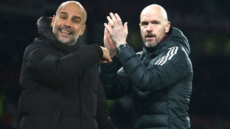 Pep Guardiola and Erik ten Hag enter today