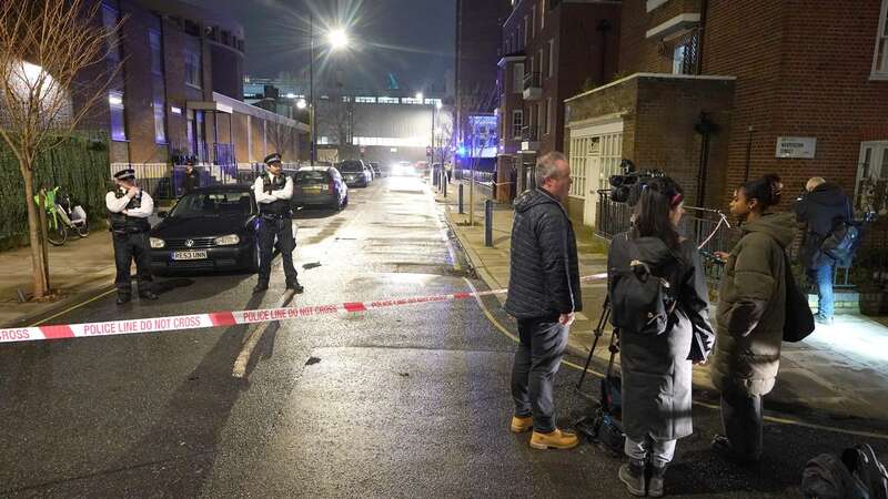 The scene at Phoenix Road (Image: PA)