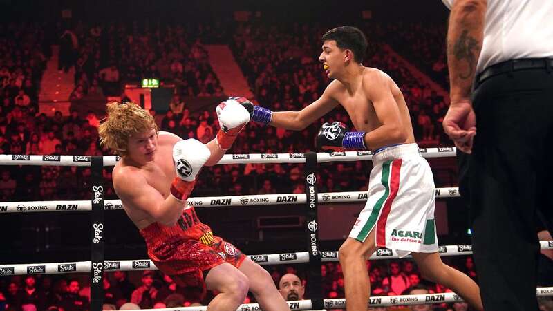 Luis Pineda on his way to victory (Image: PA)