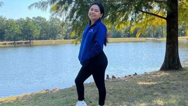 Authorities in a Texas town are investigating the death of a 21-year-old woman named as Anggy Diaz, after her in-laws found her body dismembered in their home (Image: GoFundMe)