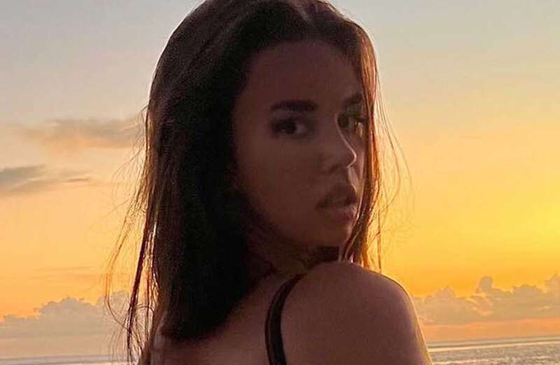 World Cup's hottest fan Ivana Knoll stuns in revealing swimsuit on holiday