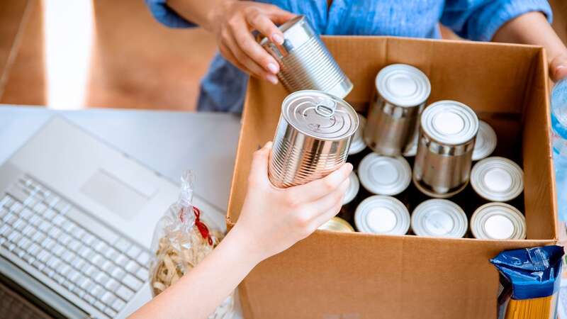 Wayne revealed that he cried after visiting a food bank for the first time (Image: Getty Images/iStockphoto)