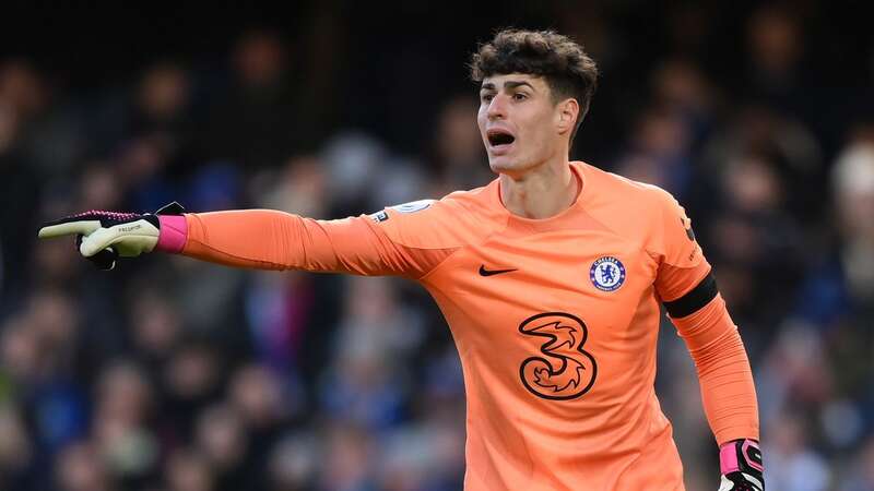 Kepa Arrizabalaga during Chelsea