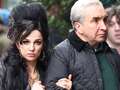 Amy Winehouse star seen on set for first time alongside on-screen dad Mitch