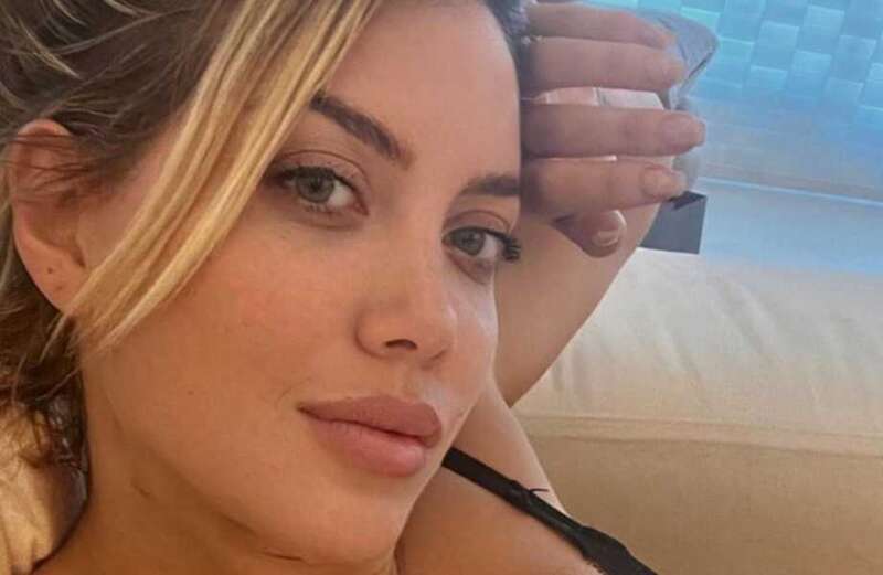 Busty Wanda Nara leaves little to imagination in lingerie as she wows fans