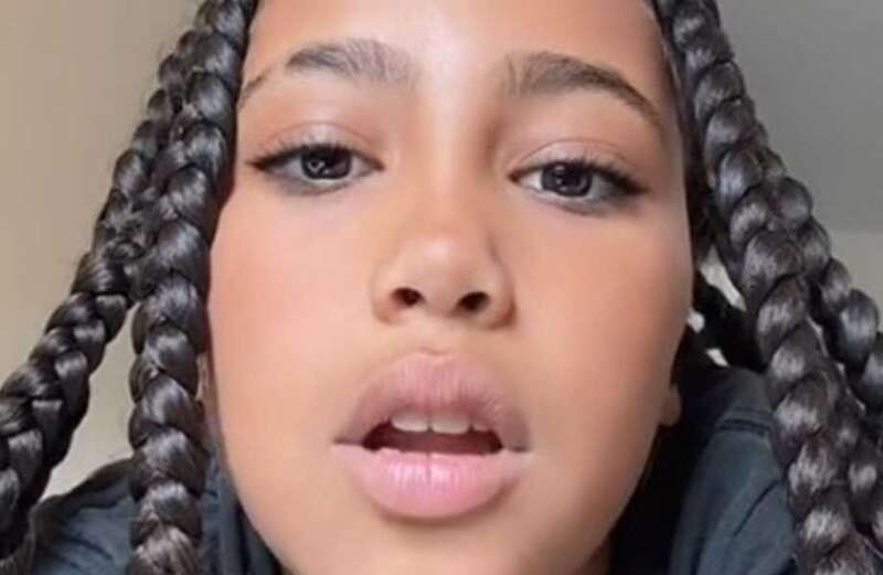 Kim Kardashian's daughter North, 9, shows off major makeover on TikTok