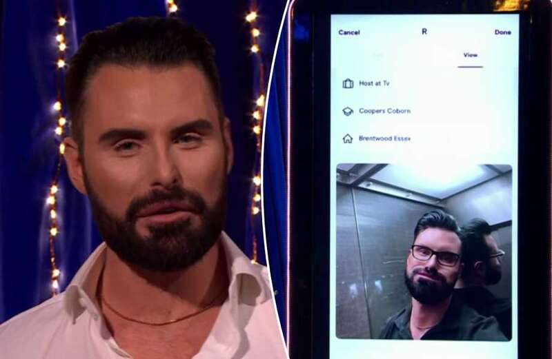 Rylan Clark squirms as Michael McIntyre exposes 'embarrassing' dating profile