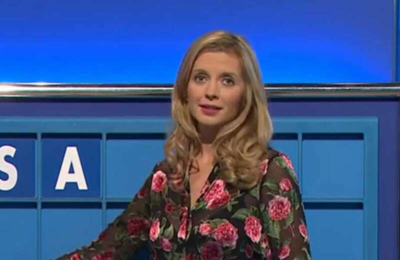 Countdown's Rachel Riley dazzles in sheer, low-cut dress on Channel 4 gameshow