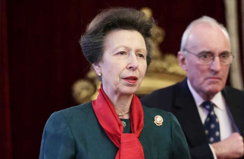 Princess Anne's Bull Terrier savages another dog during shoot