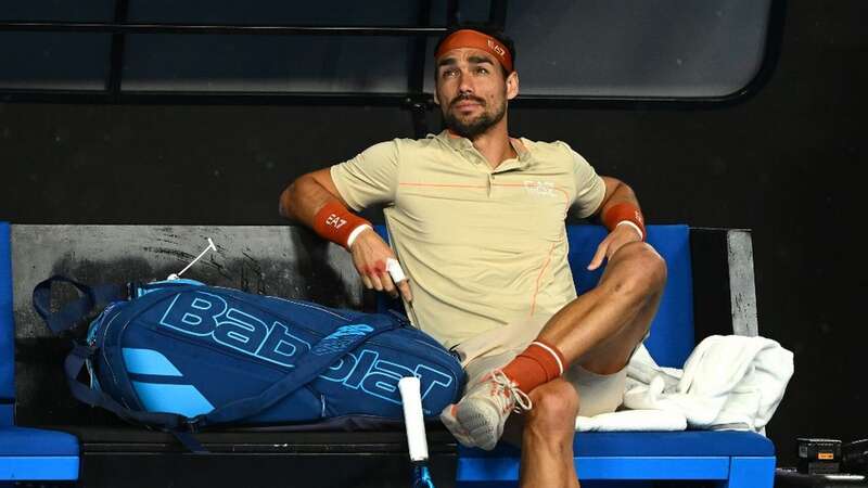 Fabio Fognini exited the Australian Open in the first round (Image: Getty Images)