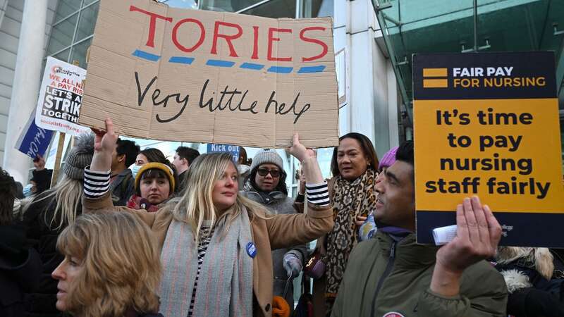 The Government has been hit by a wave of strike action over pay and conditions (Image: Getty Images)