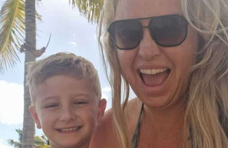 Josie Gibson looks slimmer than ever in bikini with update on son's health