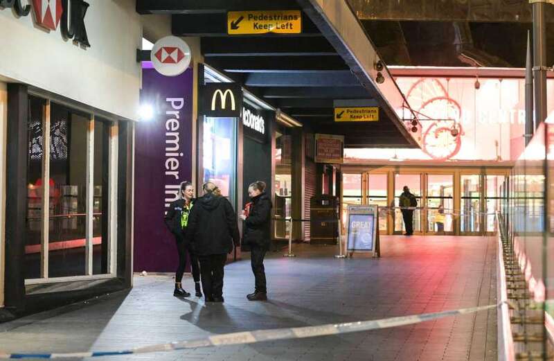 Schoolboy, 13, stabbed outside McDonald's as cops seal off area