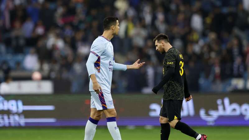 Cristiano Ronaldo scored twice during the friendly match with PSG