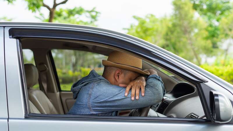 Many drivers were stuck behind the car (stock photo) (Image: Getty Images)