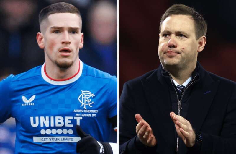 Rangers have parked Ryan Kent contract talks reveals manager Michael Beale