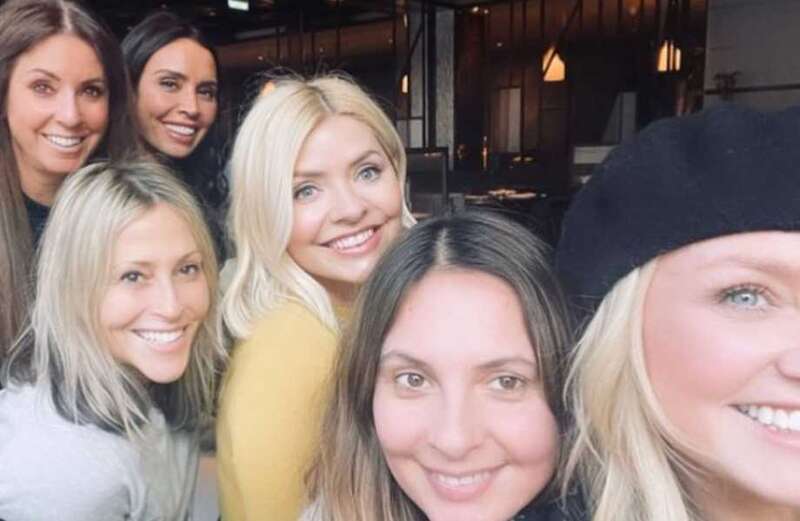 Holly Willoughby unites with her celeb 'girl gang'