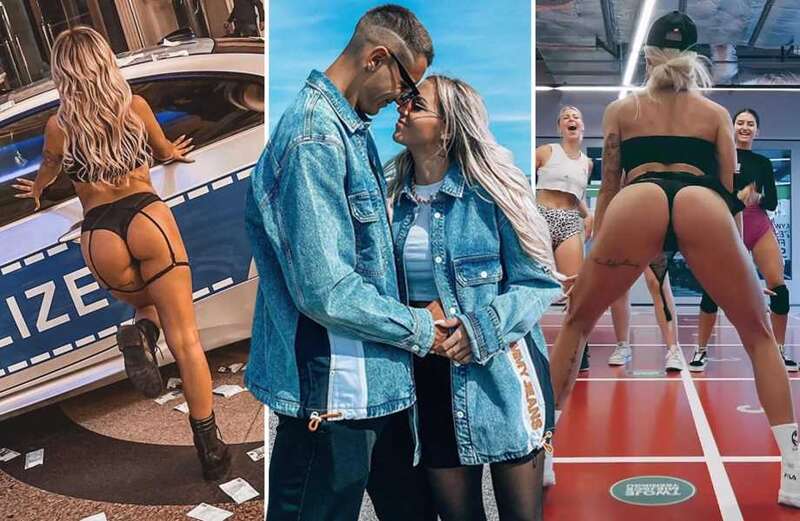 Arsenal transfer target Jakub Kiwior is engaged to super-flexible twerk queen