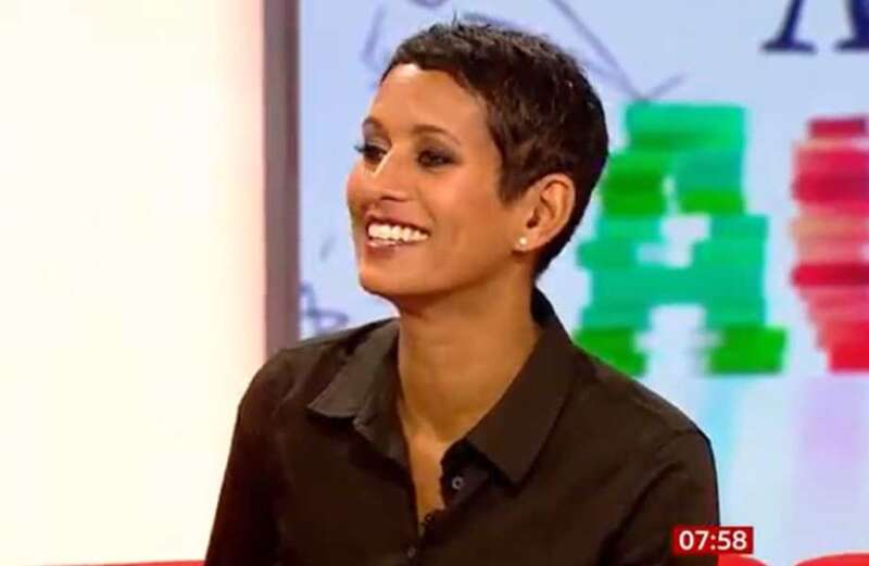 BBC Breakfast's Naga Munchetty squirms as she's grilled about Blue Peter badge