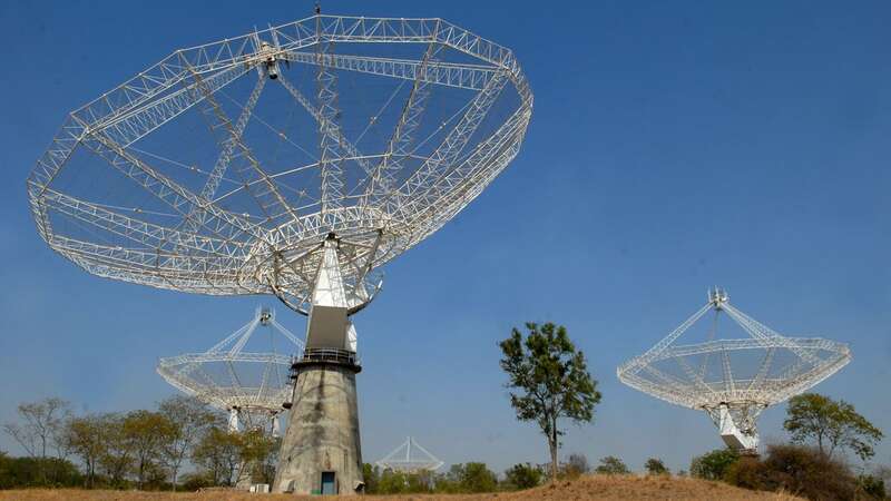 The GMRT, one of TIFRs (Tata Institute of Fundamental Research) and India