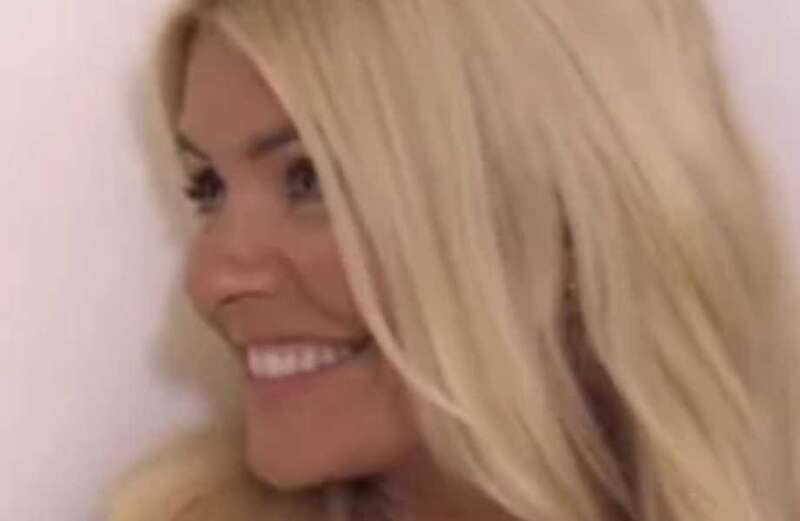 Holly Willoughby jumps into bed with famous footballer in hilarious prank