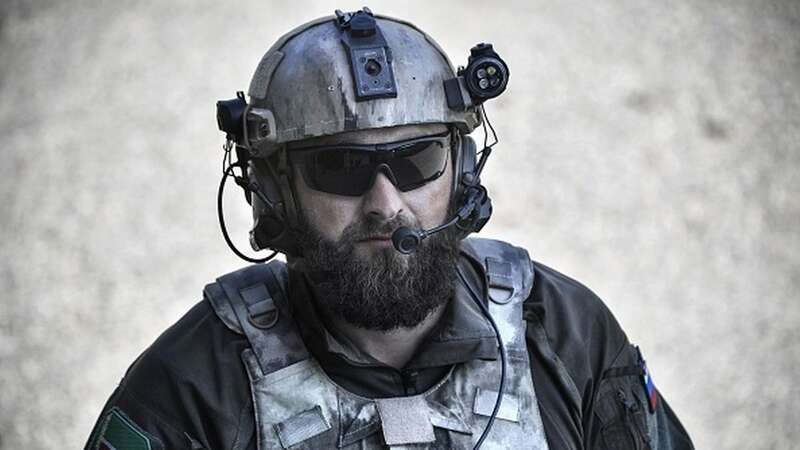 A Chechen special force instructor (Image: AFP via Getty Images)