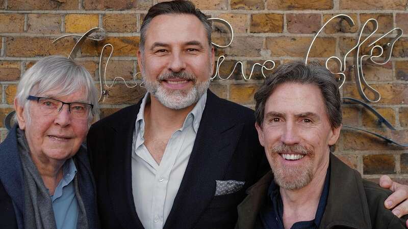 David Walliams breaks cover on lunch with showbiz pals as BGT filming goes on without him (Image: ITV)