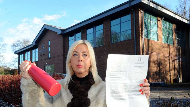 Angry Caroline Farish has been a Bannatyne member for ten years (Image: Dumfries and Galloway Standard)