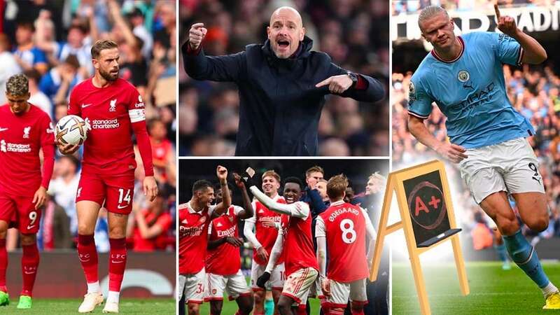 Premier League half-term reports as Arsenal get top marks and Liverpool failing