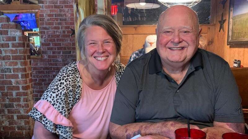 Hody Childress with his daughter Tania Nix