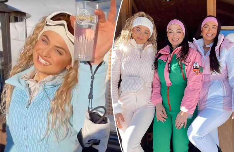 Inside Love Island star Antigoni’s luxury ski trip with famous mum