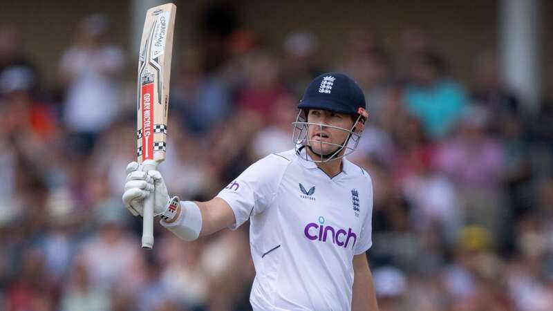 Alex Lees crashed a hundred off just 94 balls for the England Lions (Image: Visionhaus/Getty Images)