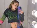 Rita Ora flashes her abs in a cropped jumper - but can you spot the difference?