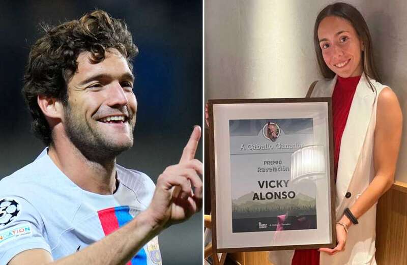 Why fans are loving ex-Chelsea star Marcos Alonso's jockey cousin Victoria