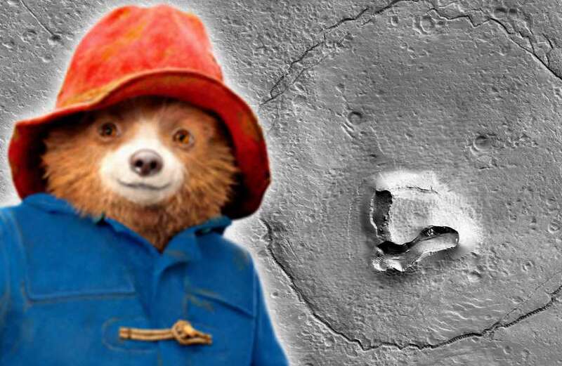 Nasa spots 'Paddington' on Mars - and we can bear-ly believe it