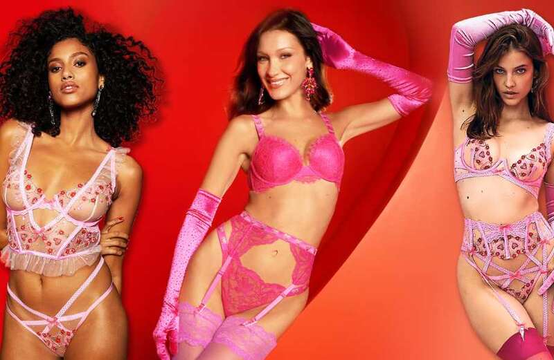 Victoria's Secret release sexy Valentine's line with Bella Hadid modelling