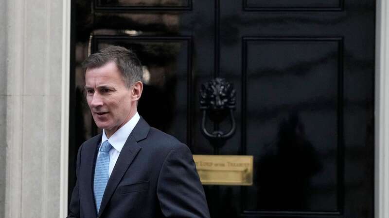 Jeremy Hunt gave a speech on growth this morning (Image: Frank Augstein/AP/REX/Shutterstock)