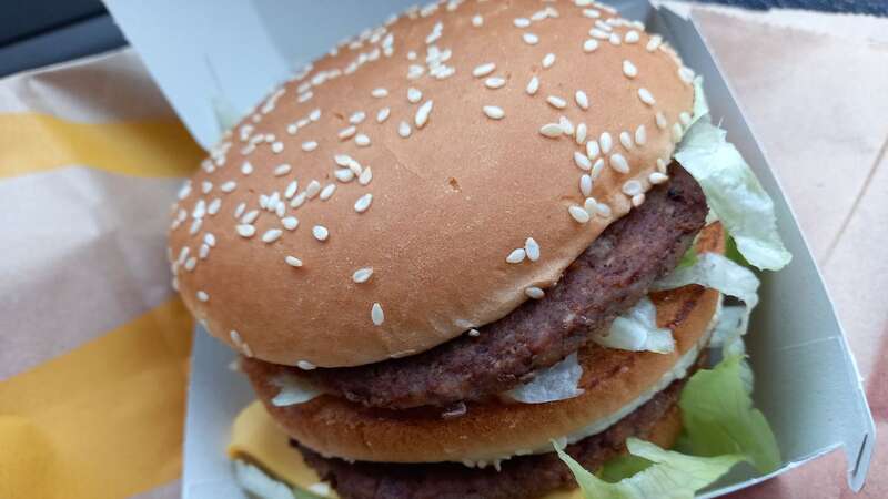 The gruesome extra ingredient was found embedded in a Big Mac (Image: Credit: Pen News)