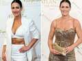 Busty Kirsty Gallacher, 47, shows off washboard abs in crop top at VIP party